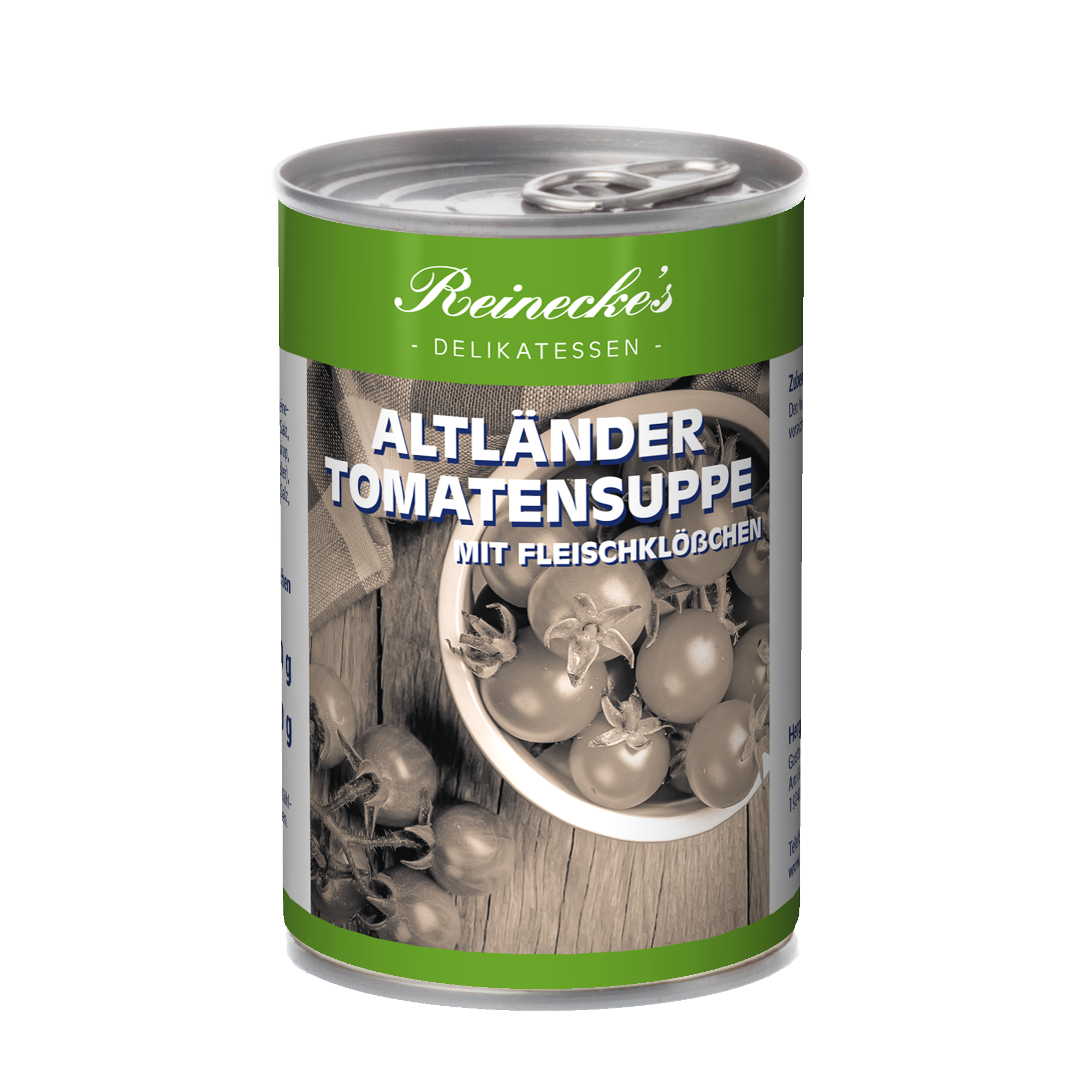 Altländer Tomatensuppe mit Fleischklößchen